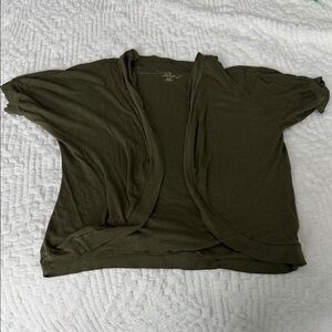 Old Navy Dark Green Knit Cardigan